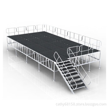 cheap 4'X 4' portable outdoor stages mobile stage for sale